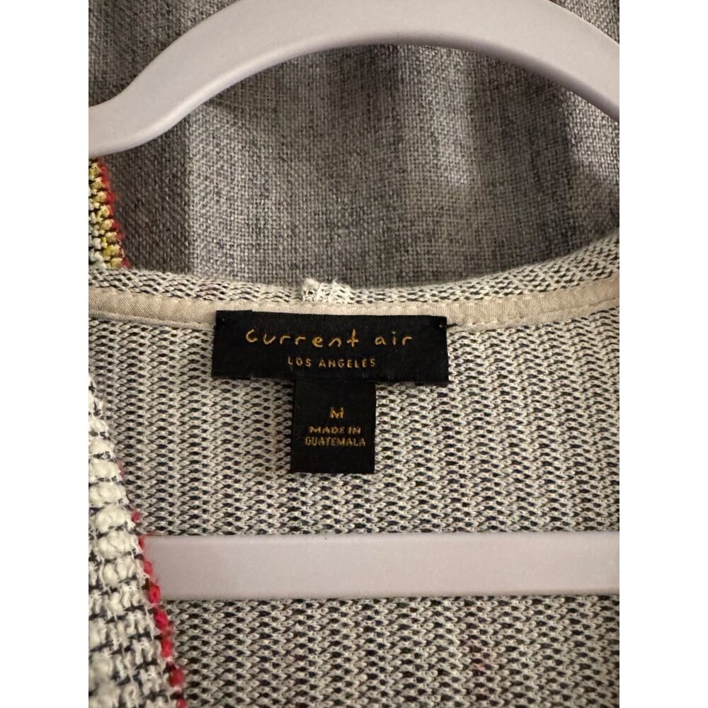 Current Air Los Angeles Striped Hooded Sweater Size Medium GUC - Picture 3 of 4